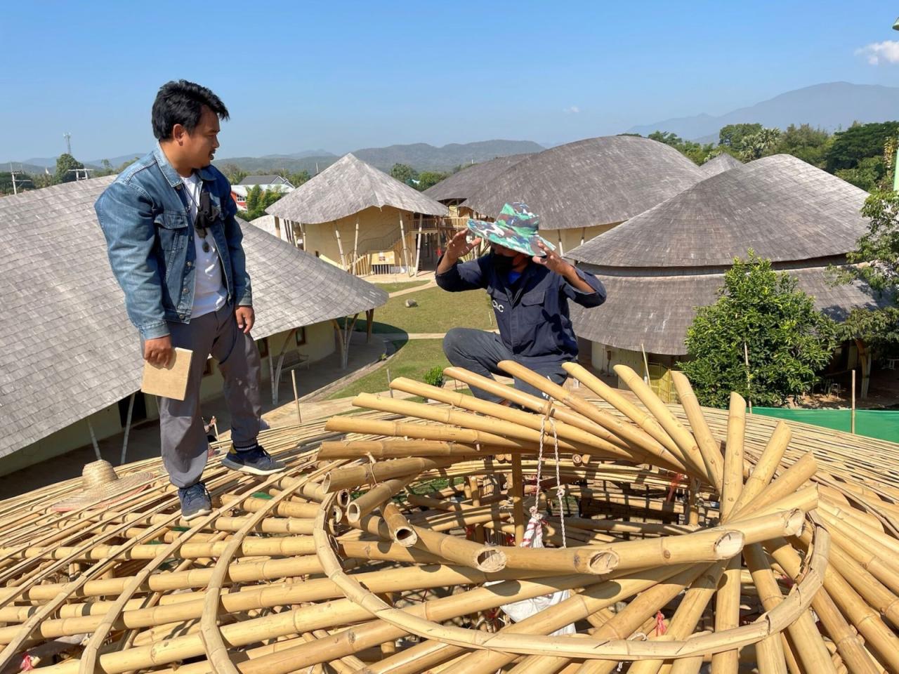 BIM建筑|竹结构建筑,Panyaden 中学图书馆 / Chiangmai Life Architects BIM建筑|竹结构建筑,Panyaden 中学图书馆 / Chiangmai Life Architects