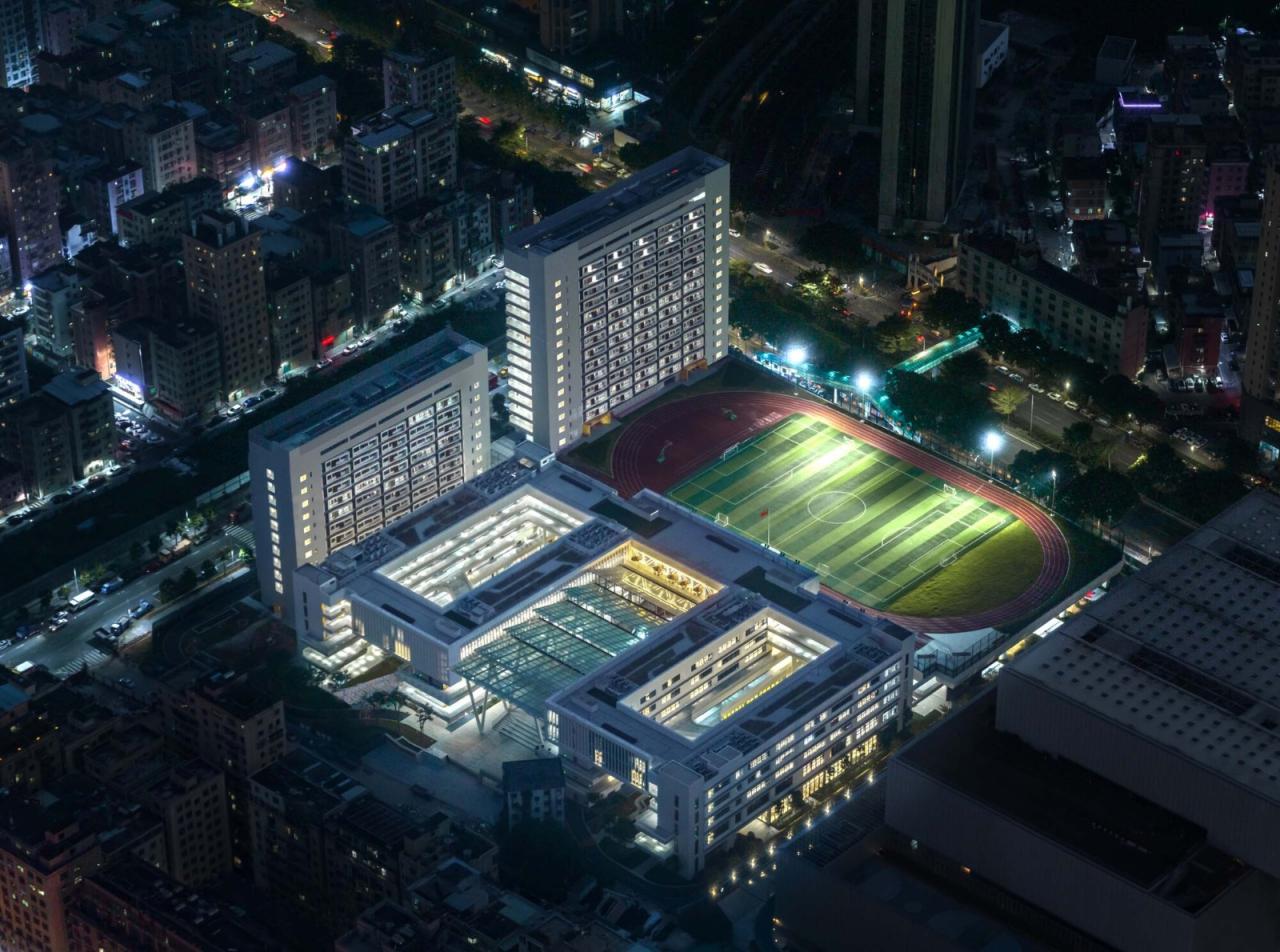 BIM建筑|深圳市红山中学 / 华阳国际设计 BIM建筑|深圳市红山中学 / 华阳国际设计