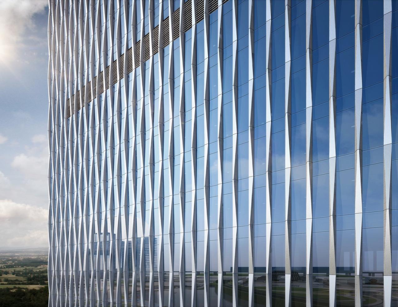 BIM建筑|高铁新城商务新地标·芯光大厦 / 简和建筑 BIM建筑|高铁新城商务新地标·芯光大厦 / 简和建筑