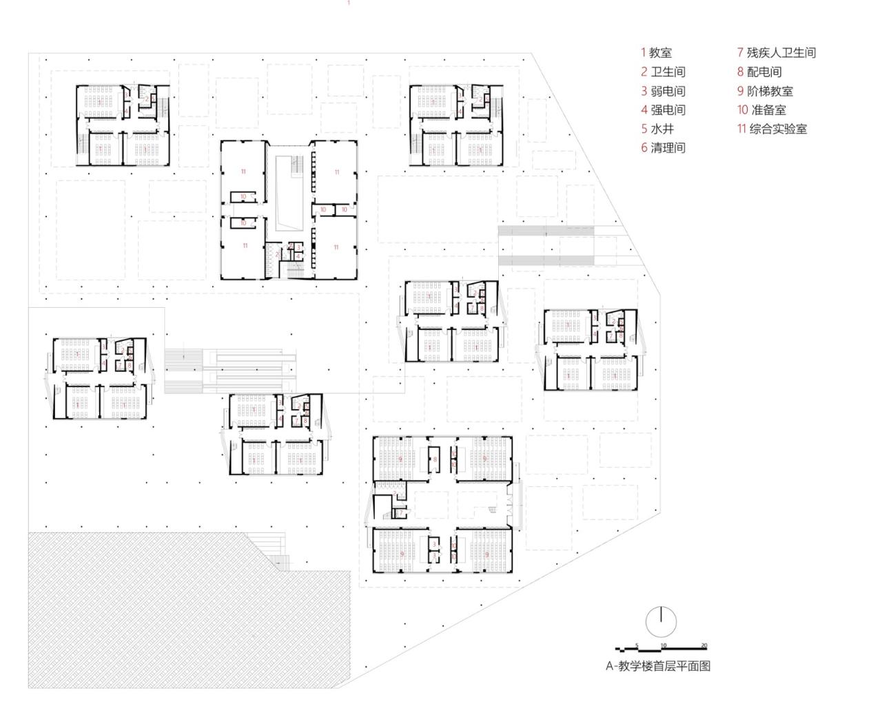 BIM建筑|汕头幼师职业教育学校 / 立木设计 BIM建筑|汕头幼师职业教育学校 / 立木设计