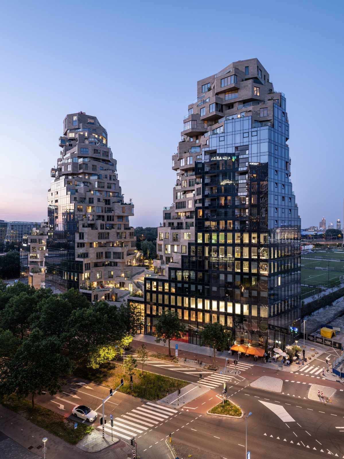 BIM建筑|“山谷”塔楼群 / MVRDV BIM建筑|“山谷”塔楼群 / MVRDV