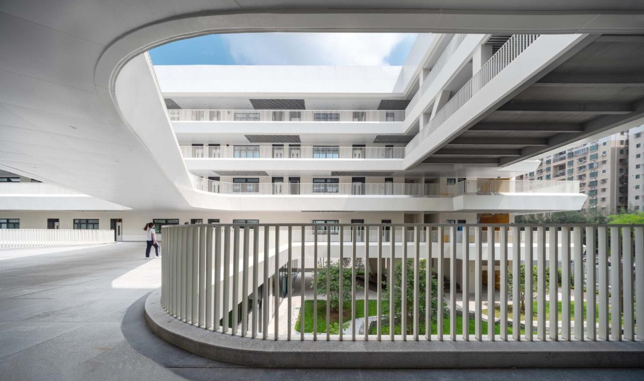 BIM建筑|深圳市红山中学 / 华阳国际设计 BIM建筑|深圳市红山中学 / 华阳国际设计