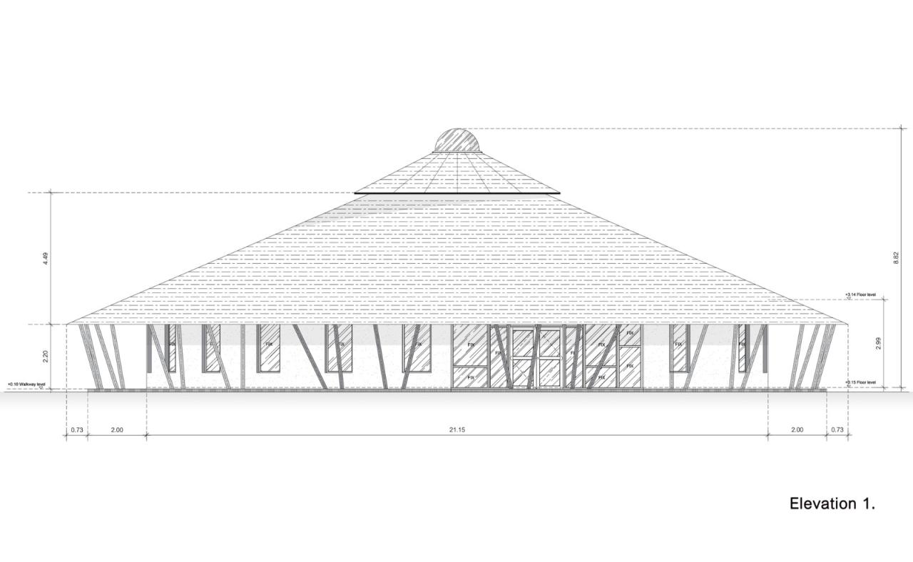BIM建筑|竹结构建筑,Panyaden 中学图书馆 / Chiangmai Life Architects BIM建筑|竹结构建筑,Panyaden 中学图书馆 / Chiangmai Life Architects