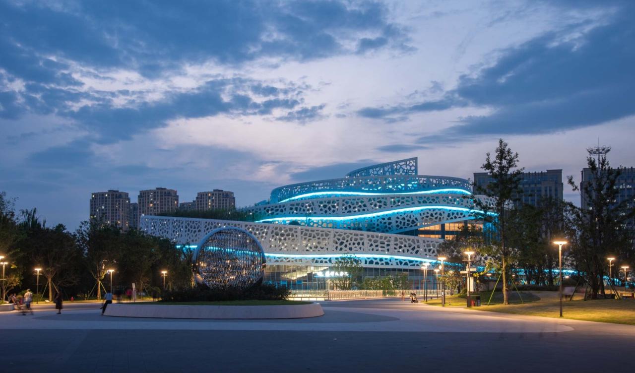 BIM建筑|杭州运河中央公园(二期)/ 浙江省建筑设计研究院 BIM建筑|杭州运河中央公园(二期)/ 浙江省建筑设计研究院