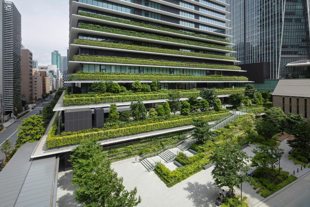 BIM建筑|东京最高区,虎之门之丘 / ingenhoven architects BIM建筑|东京最高区,虎之门之丘 / ingenhoven architects