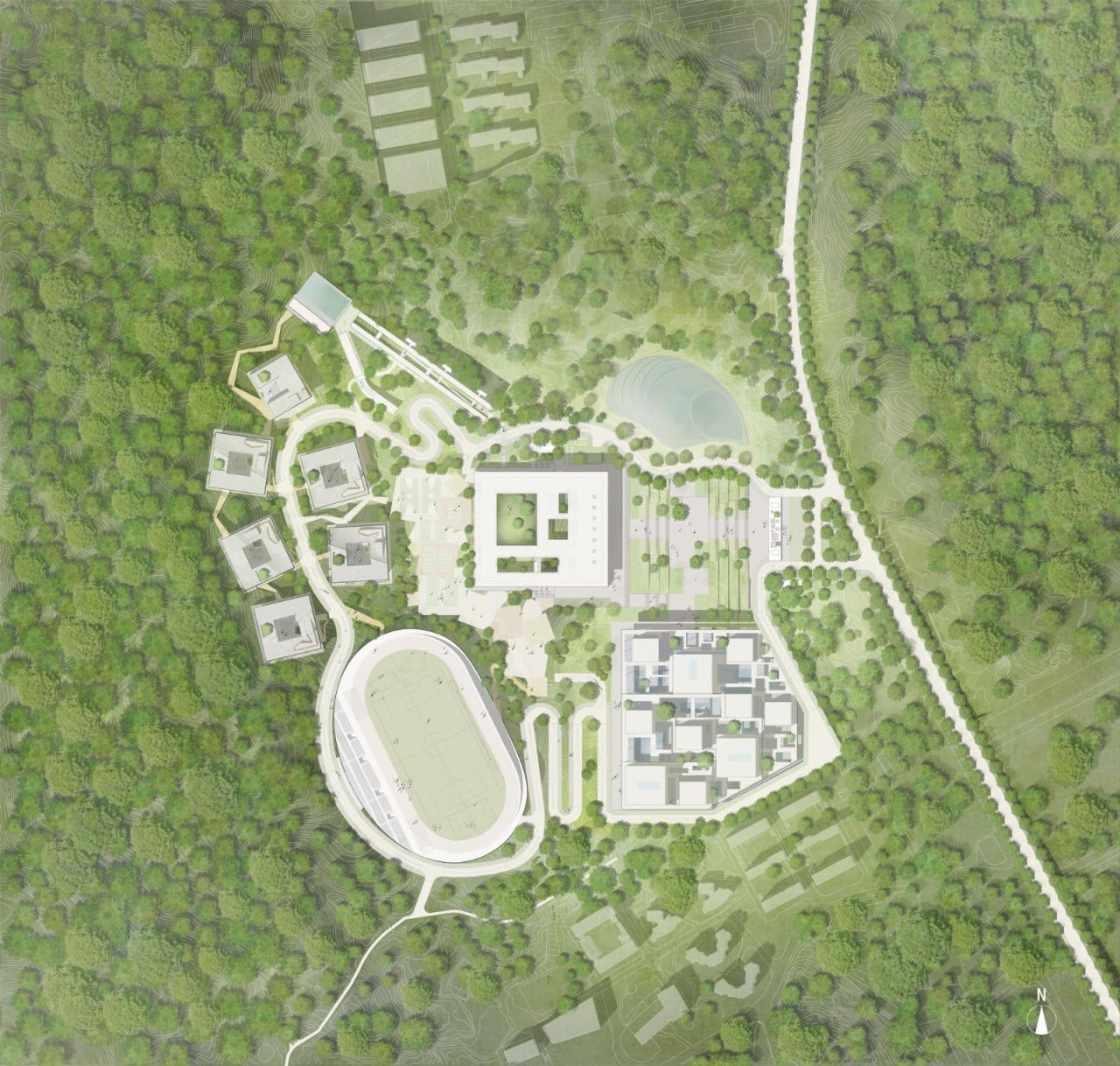 BIM建筑|汕头幼师职业教育学校 / 立木设计 BIM建筑|汕头幼师职业教育学校 / 立木设计