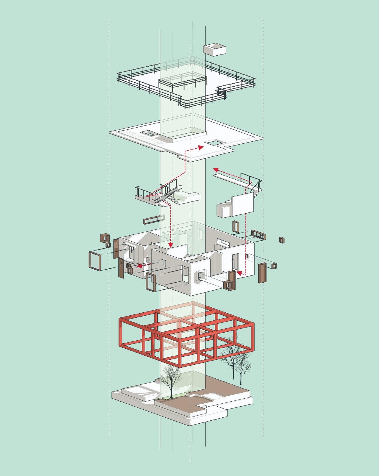 BIM建筑|姬沐苒的家 / 阿穆隆设计工作室 BIM建筑|姬沐苒的家 / 阿穆隆设计工作室