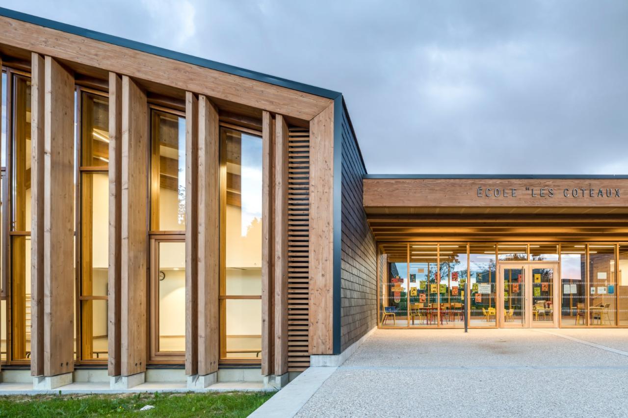 BIM建筑|Les Coteaux Fleuris 学校 / HEMAA Architectes + Hesters Oyon BIM建筑|Les Coteaux Fleuris 学校 / HEMAA Architectes + Hesters Oyon