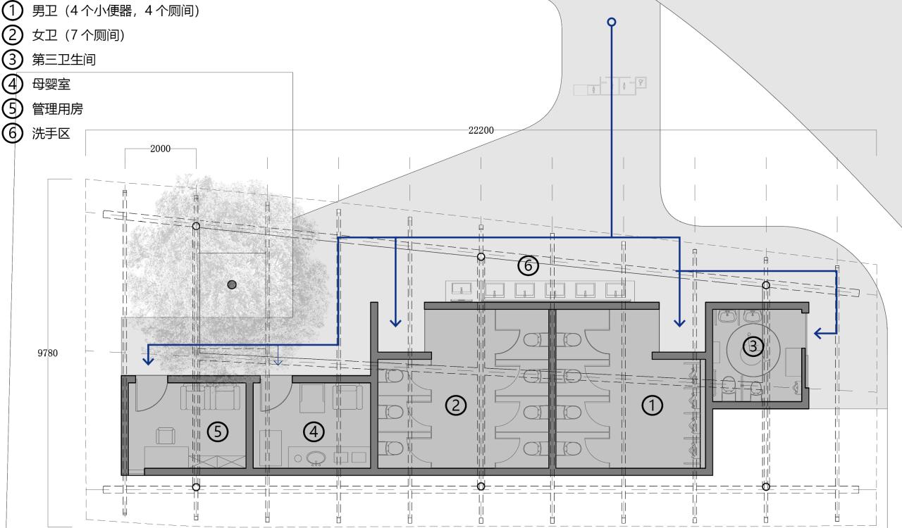 BIM建筑|厕所革命:一件关键的小事 / 繁星建筑工作室 BIM建筑|厕所革命:一件关键的小事 / 繁星建筑工作室