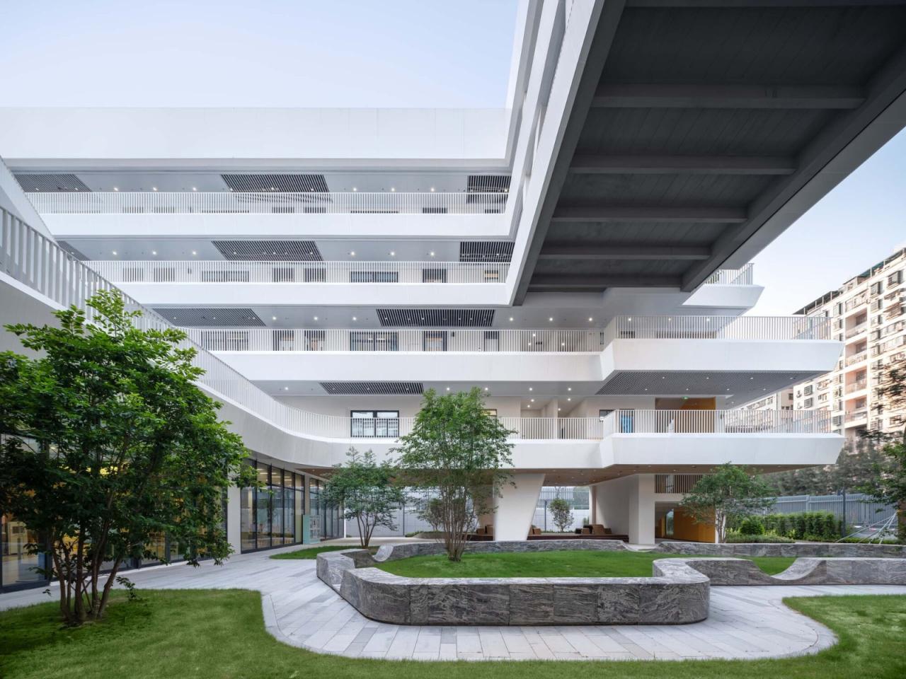 BIM建筑|深圳市红山中学 / 华阳国际设计 BIM建筑|深圳市红山中学 / 华阳国际设计