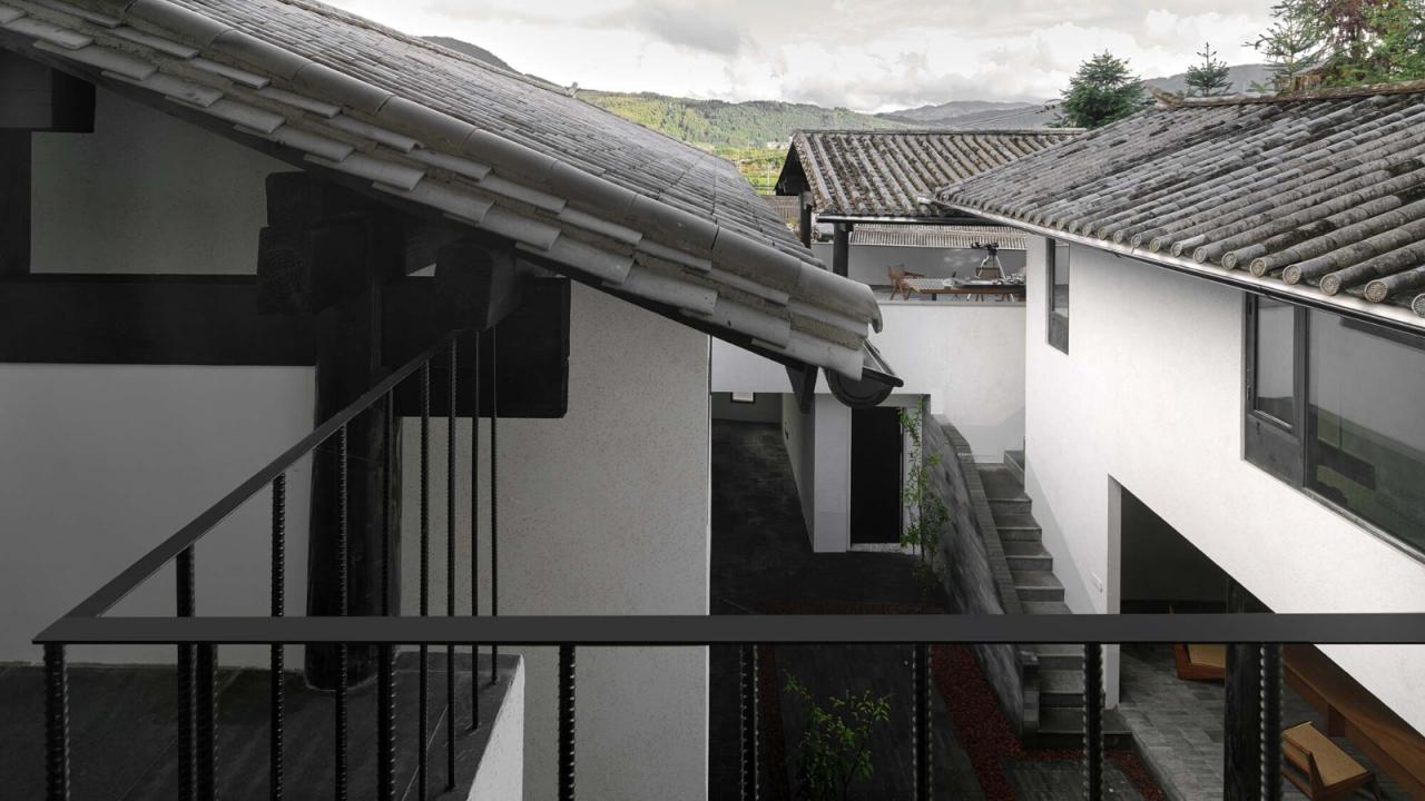 BIM建筑|腾冲叁柒廿壹院子 / 亼建筑 BIM建筑|腾冲叁柒廿壹院子 / 亼建筑