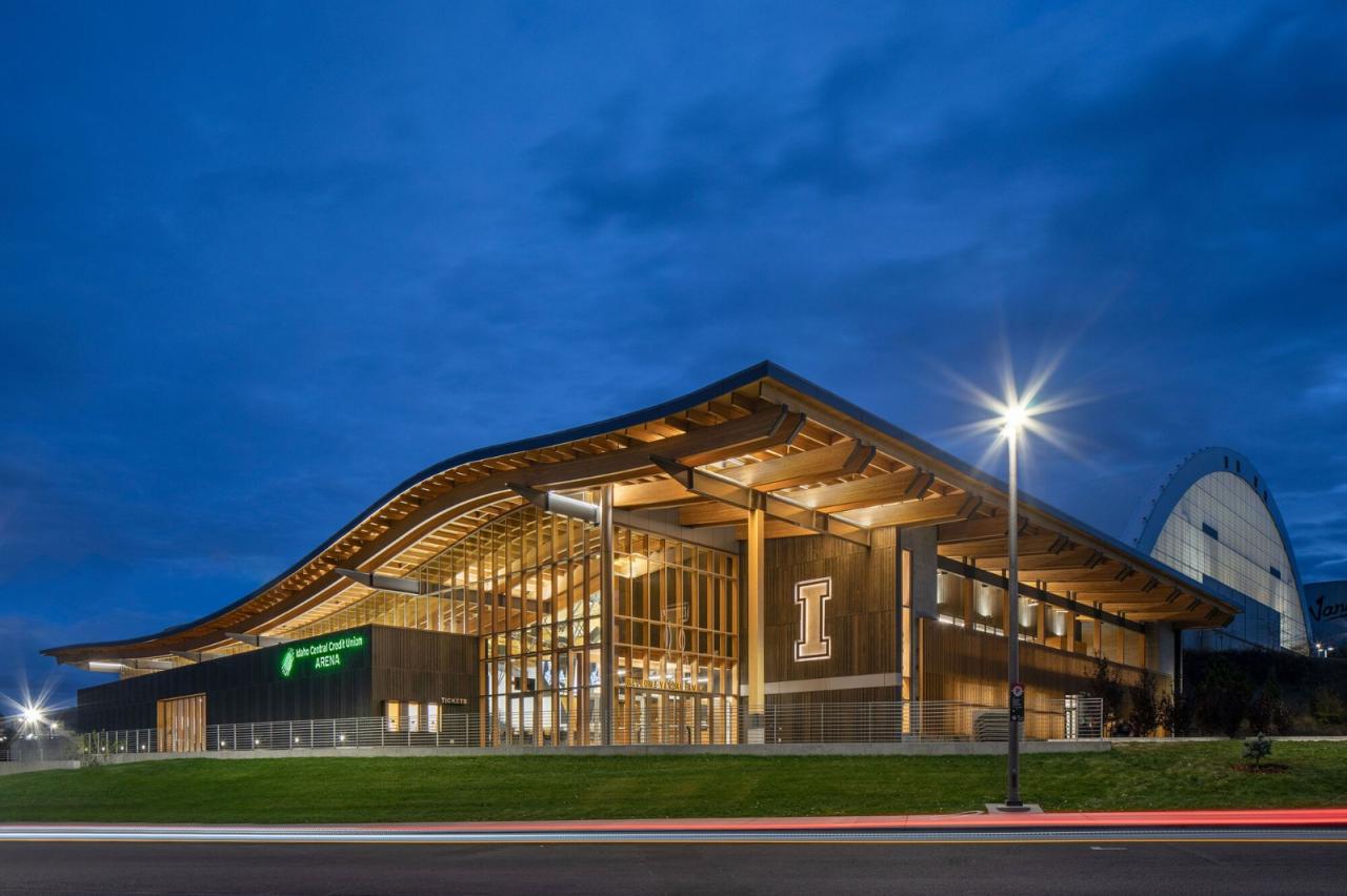 BIM建筑|爱达荷大学中央信用合作社体育馆 / Opsis Architecture BIM建筑|爱达荷大学中央信用合作社体育馆 / Opsis Architecture