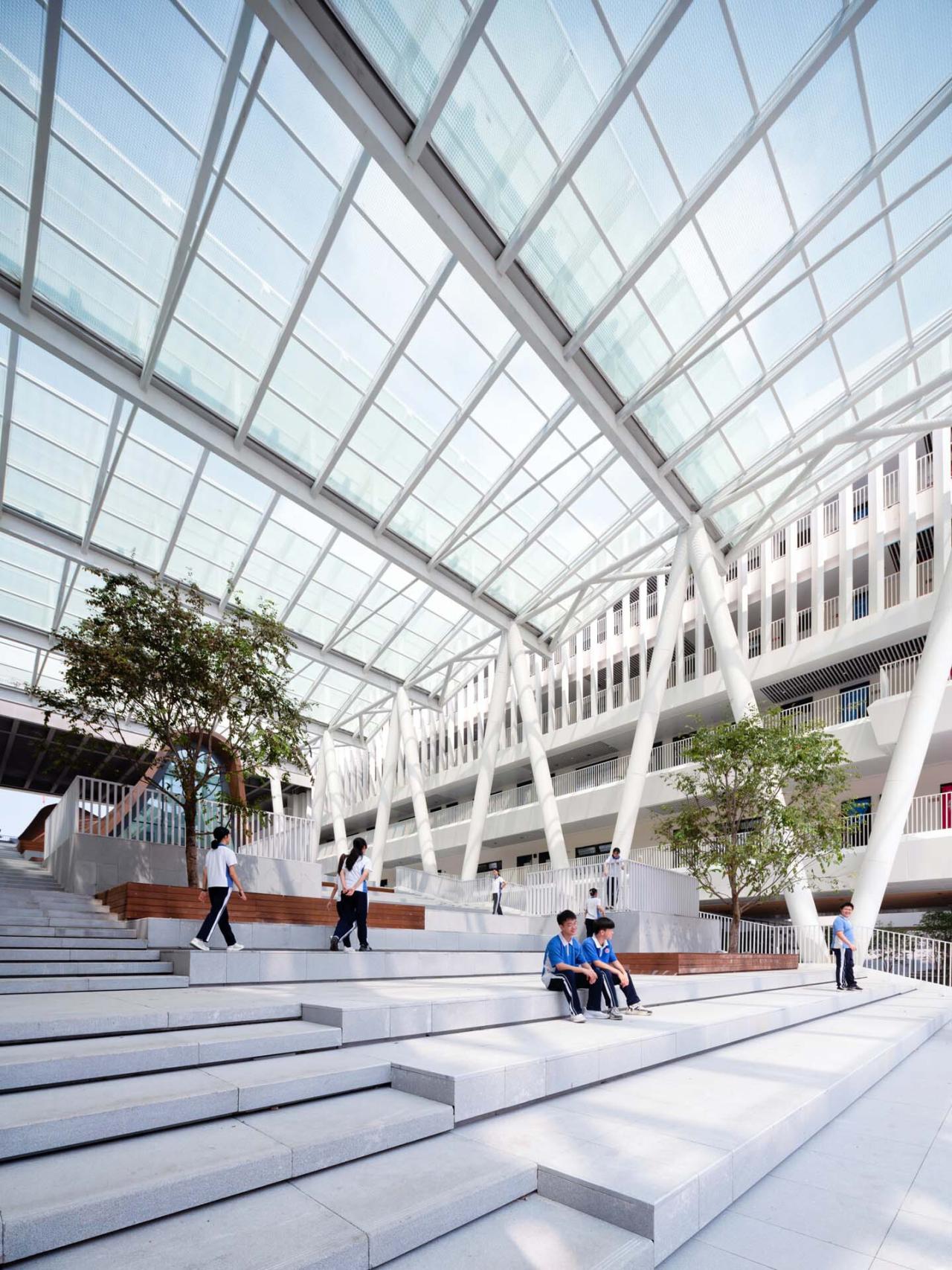 BIM建筑|深圳市红山中学 / 华阳国际设计 BIM建筑|深圳市红山中学 / 华阳国际设计