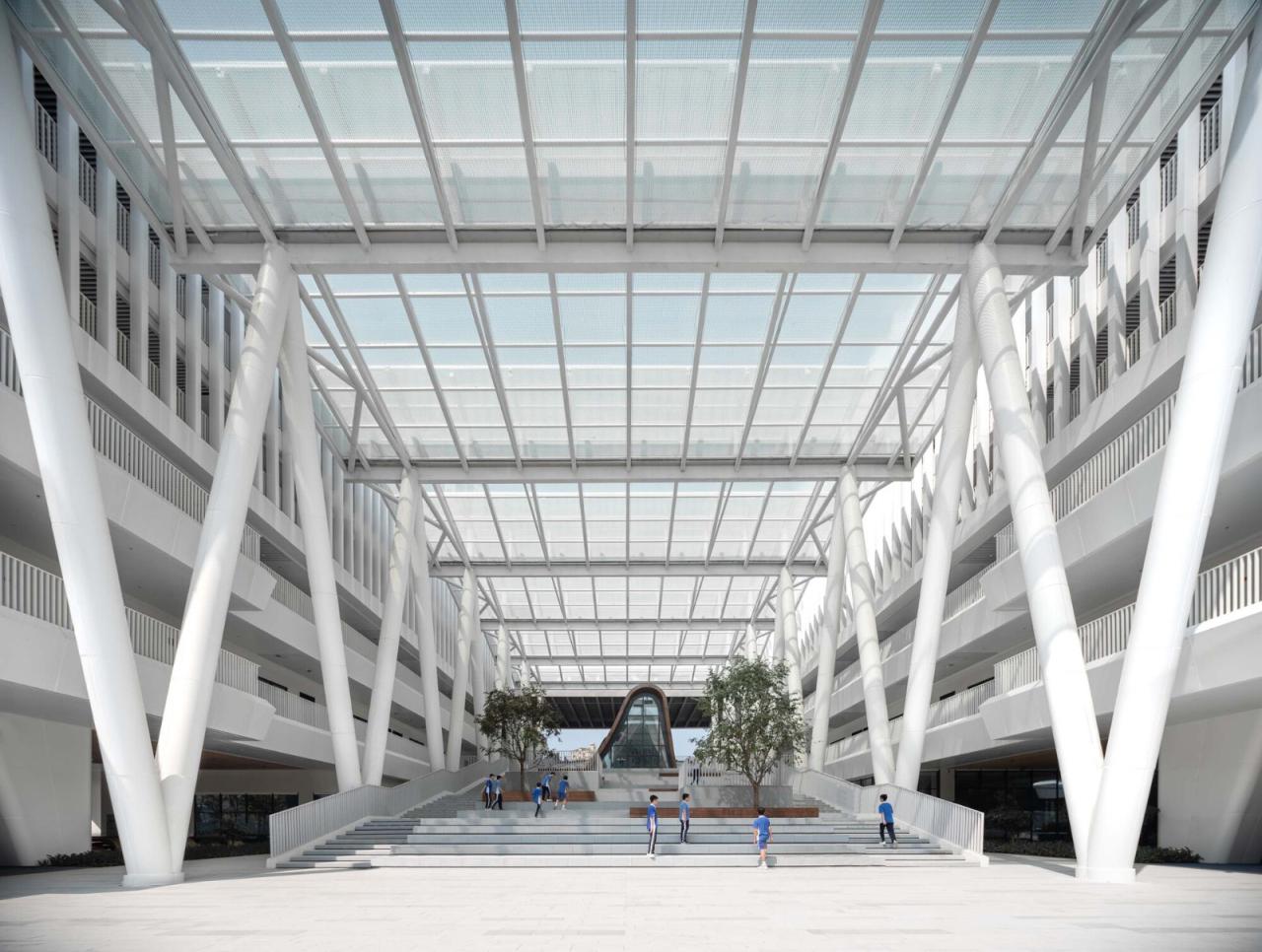 BIM建筑|深圳市红山中学 / 华阳国际设计 BIM建筑|深圳市红山中学 / 华阳国际设计