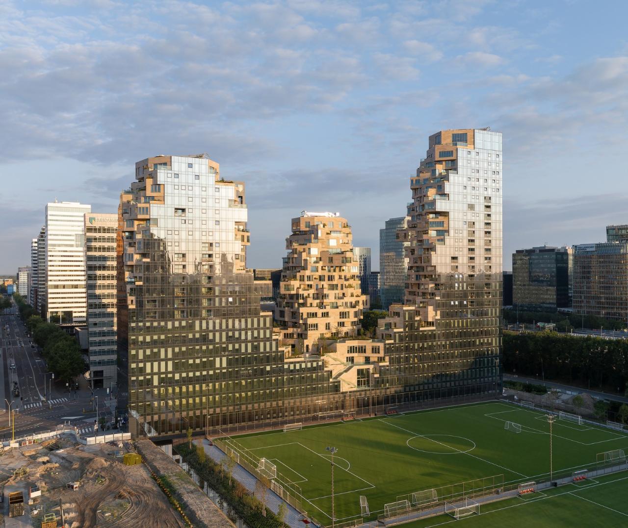 BIM建筑|“山谷”塔楼群 / MVRDV BIM建筑|“山谷”塔楼群 / MVRDV