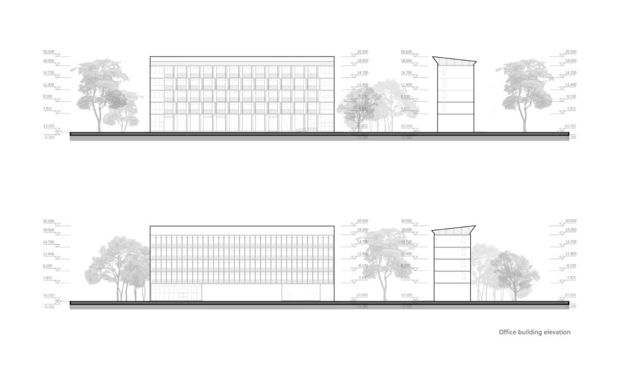 BIM建筑|郑州航空港第八安置区配套中学暨郑州第130中学 / 上海联创设计集团 BIM建筑|郑州航空港第八安置区配套中学暨郑州第130中学 / 上海联创设计集团