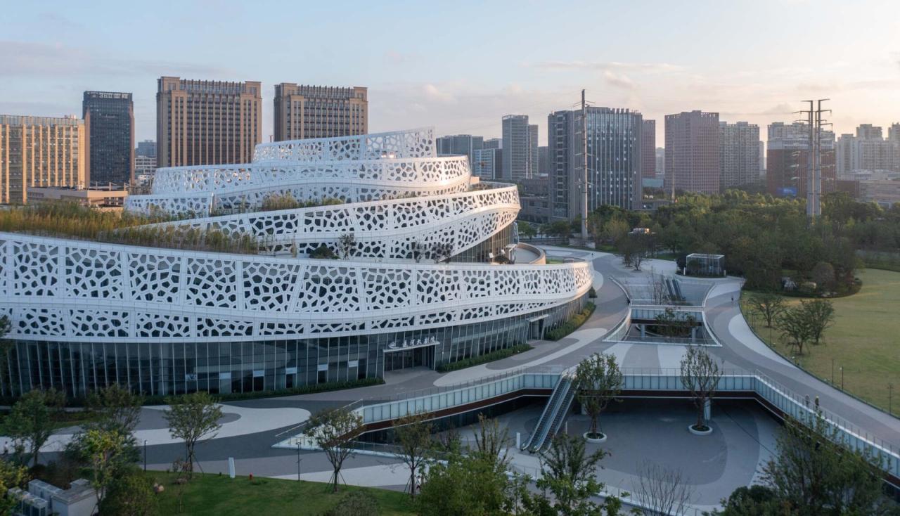 BIM建筑|杭州运河中央公园(二期)/ 浙江省建筑设计研究院 BIM建筑|杭州运河中央公园(二期)/ 浙江省建筑设计研究院