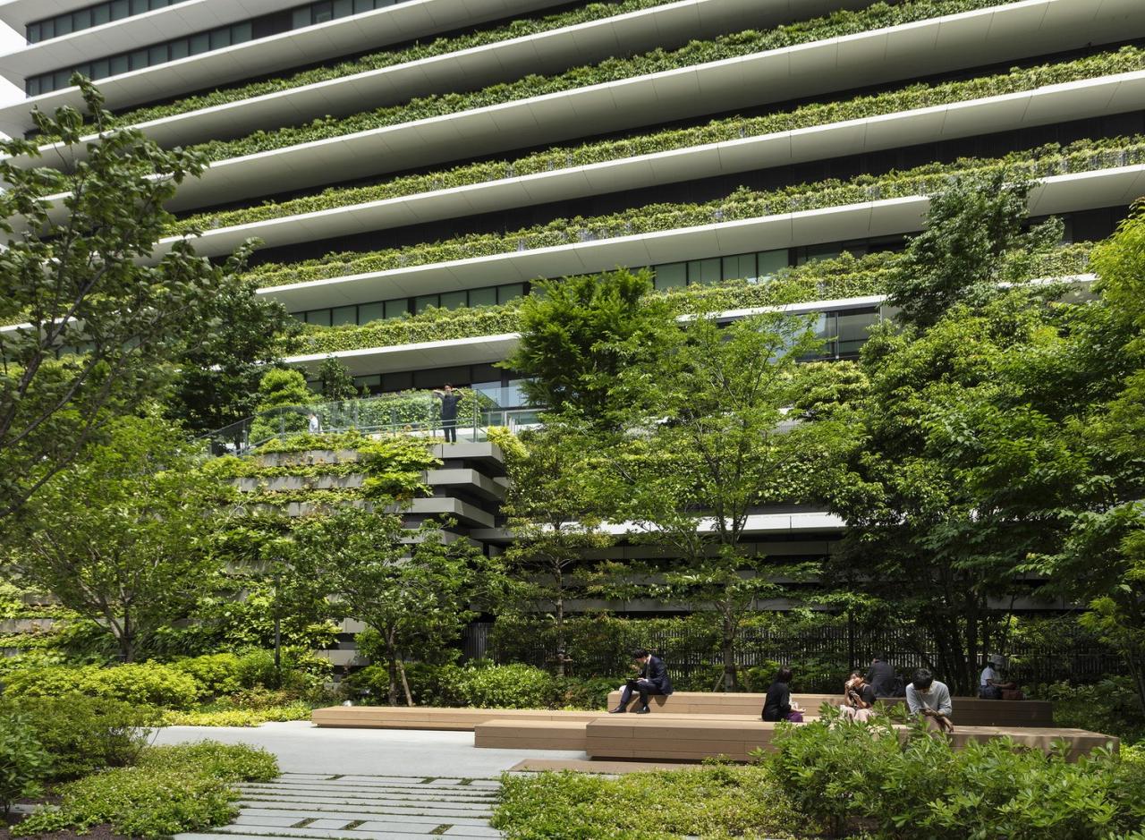 BIM建筑|东京最高区,虎之门之丘 / ingenhoven architects BIM建筑|东京最高区,虎之门之丘 / ingenhoven architects