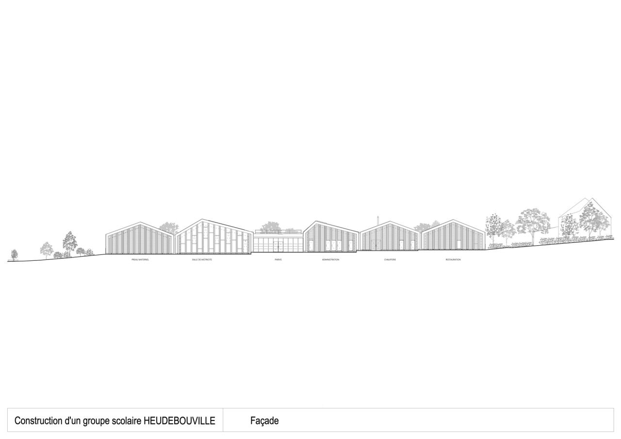 BIM建筑|Les Coteaux Fleuris 学校 / HEMAA Architectes + Hesters Oyon BIM建筑|Les Coteaux Fleuris 学校 / HEMAA Architectes + Hesters Oyon