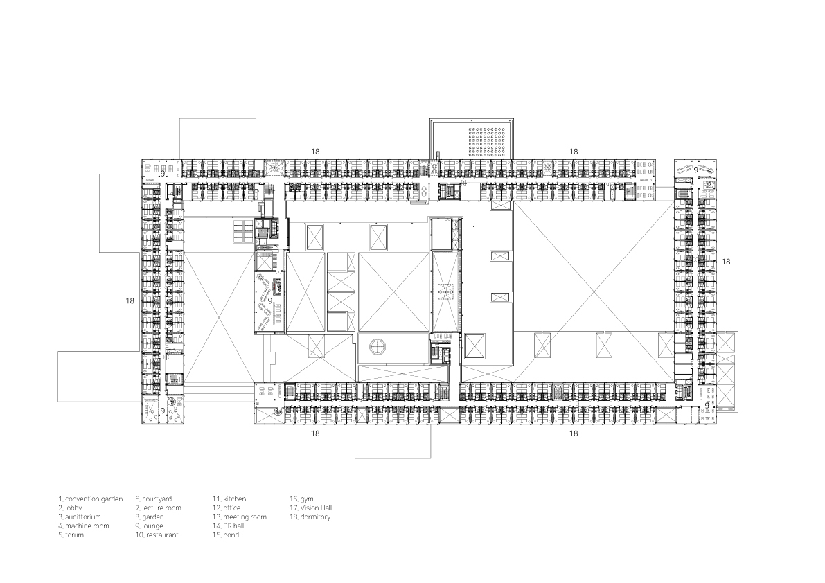 BIM建筑|韩国现代集团全球合作伙伴中心+庆州大学校园区 / Hyunjun Mihn + mp_art architects BIM建筑|韩国现代集团全球合作伙伴中心+庆州大学校园区 / Hyunjun Mihn + mp_art architects