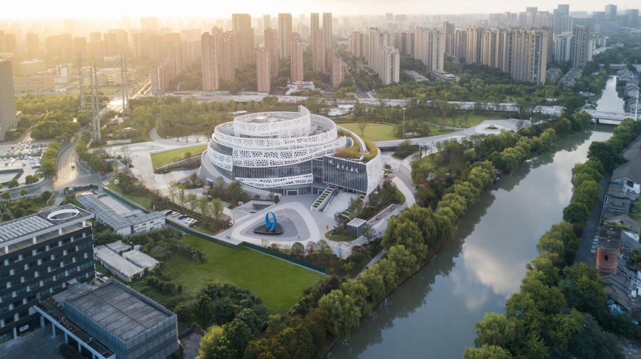BIM建筑|杭州运河中央公园(二期)/ 浙江省建筑设计研究院 BIM建筑|杭州运河中央公园(二期)/ 浙江省建筑设计研究院