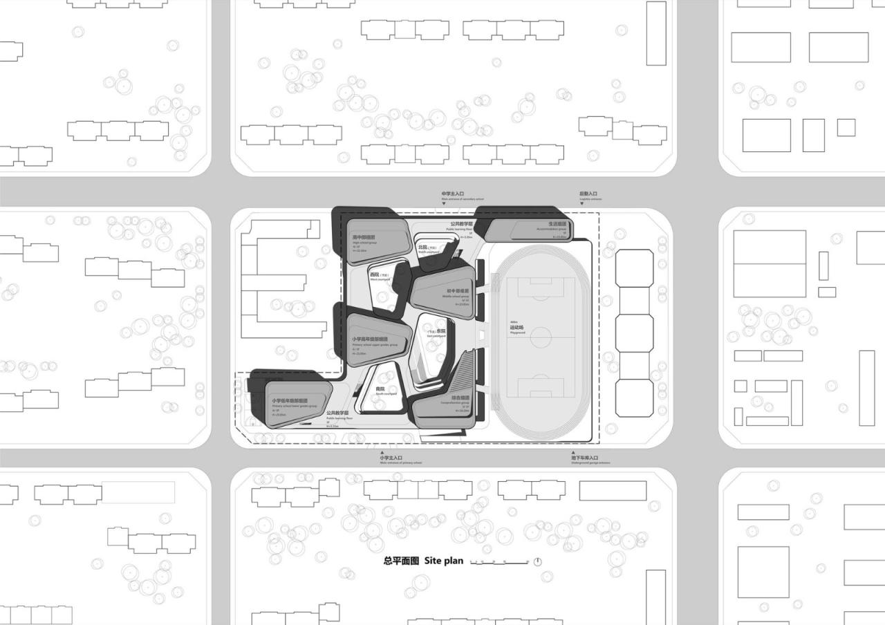 BIM建筑|清华大学附属中学广华学校 / 北京市建筑设计研究院 BIM建筑|清华大学附属中学广华学校 / 北京市建筑设计研究院