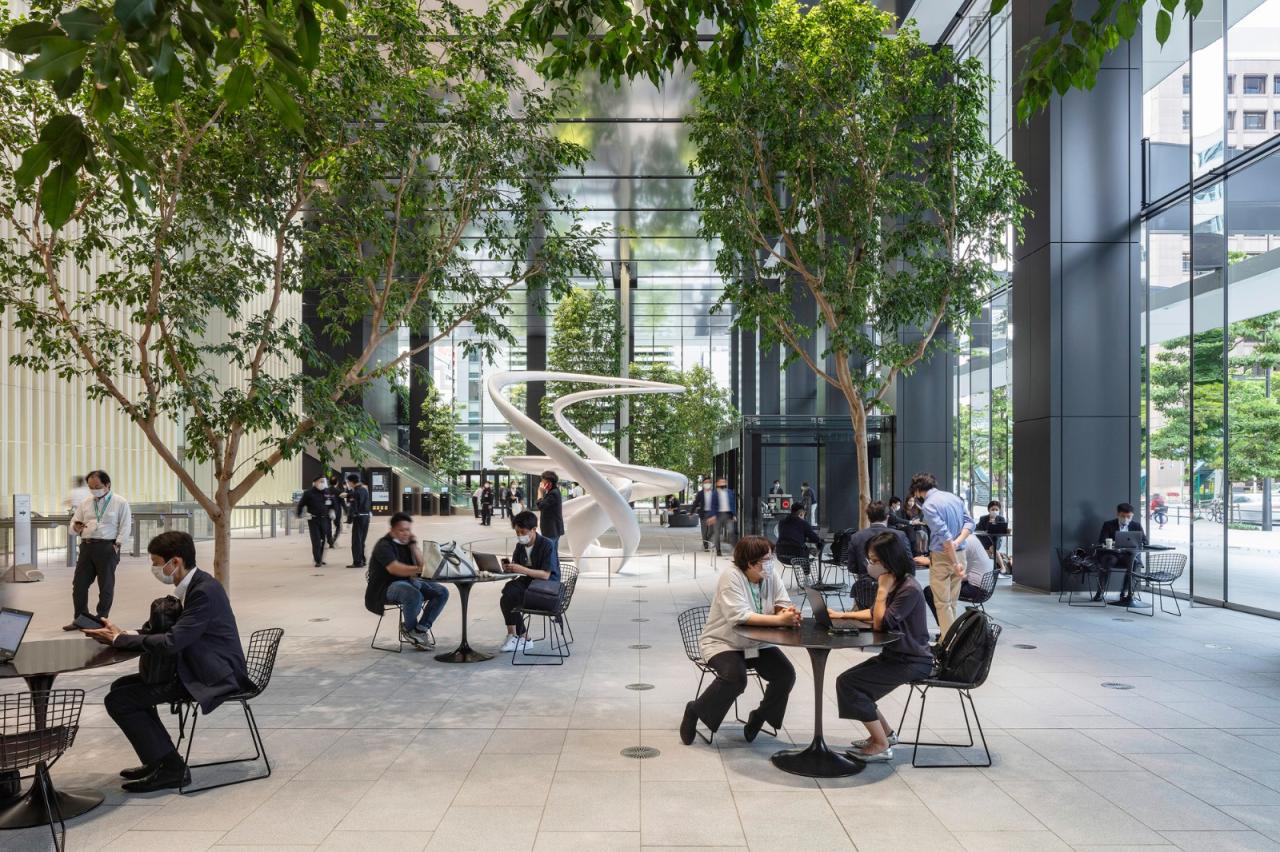 BIM建筑|东京最高区,虎之门之丘 / ingenhoven architects BIM建筑|东京最高区,虎之门之丘 / ingenhoven architects