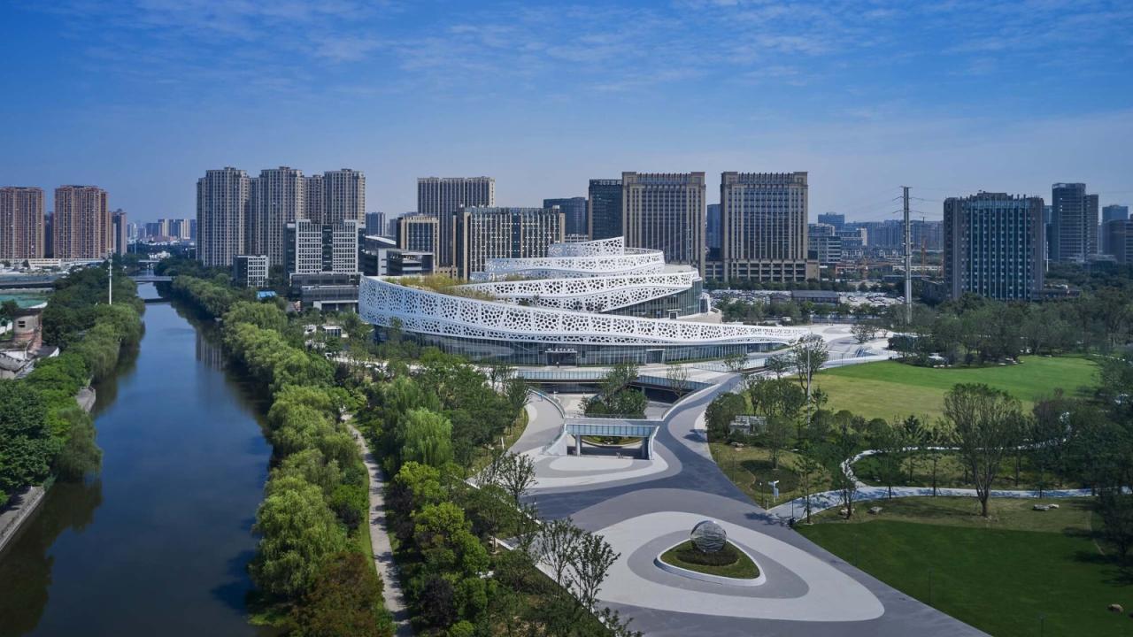 BIM建筑|杭州运河中央公园(二期)/ 浙江省建筑设计研究院 BIM建筑|杭州运河中央公园(二期)/ 浙江省建筑设计研究院