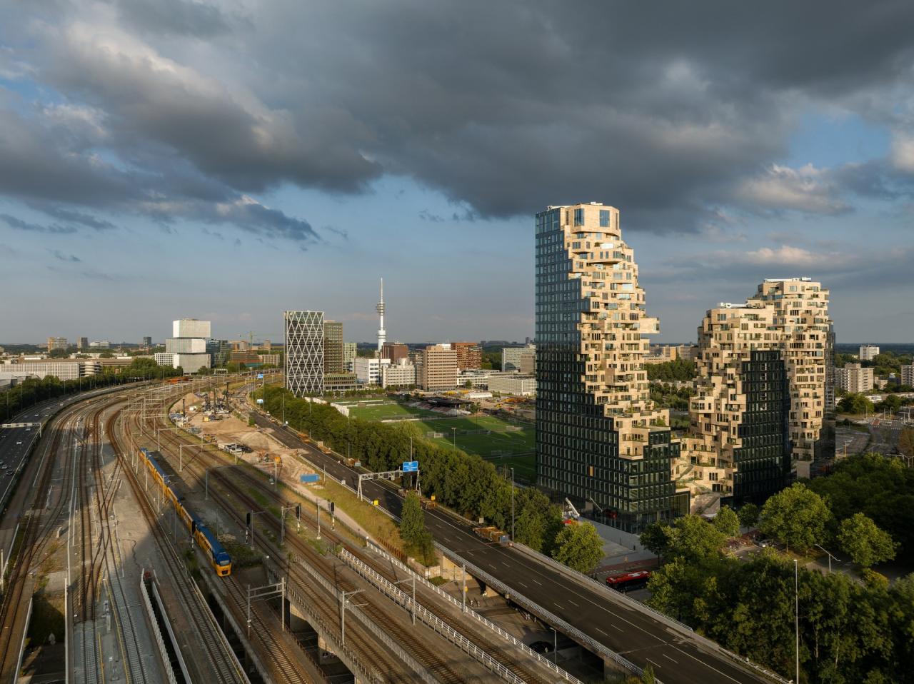 BIM建筑|“山谷”塔楼群 / MVRDV BIM建筑|“山谷”塔楼群 / MVRDV