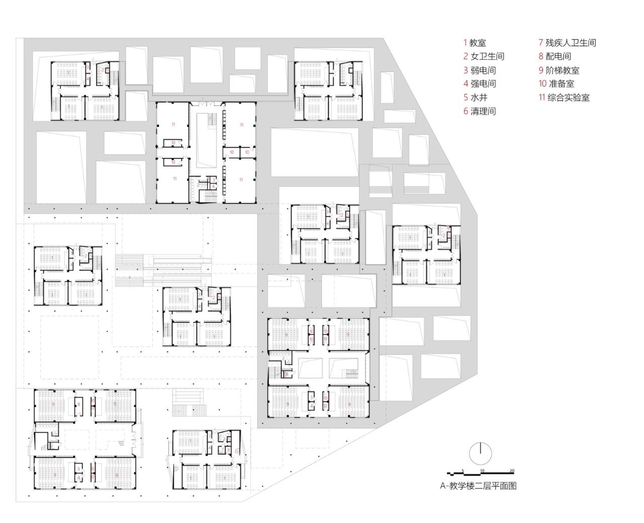 BIM建筑|汕头幼师职业教育学校 / 立木设计 BIM建筑|汕头幼师职业教育学校 / 立木设计