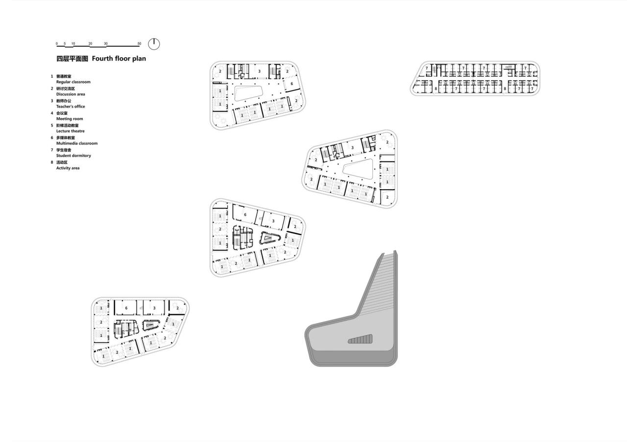 BIM建筑|清华大学附属中学广华学校 / 北京市建筑设计研究院 BIM建筑|清华大学附属中学广华学校 / 北京市建筑设计研究院