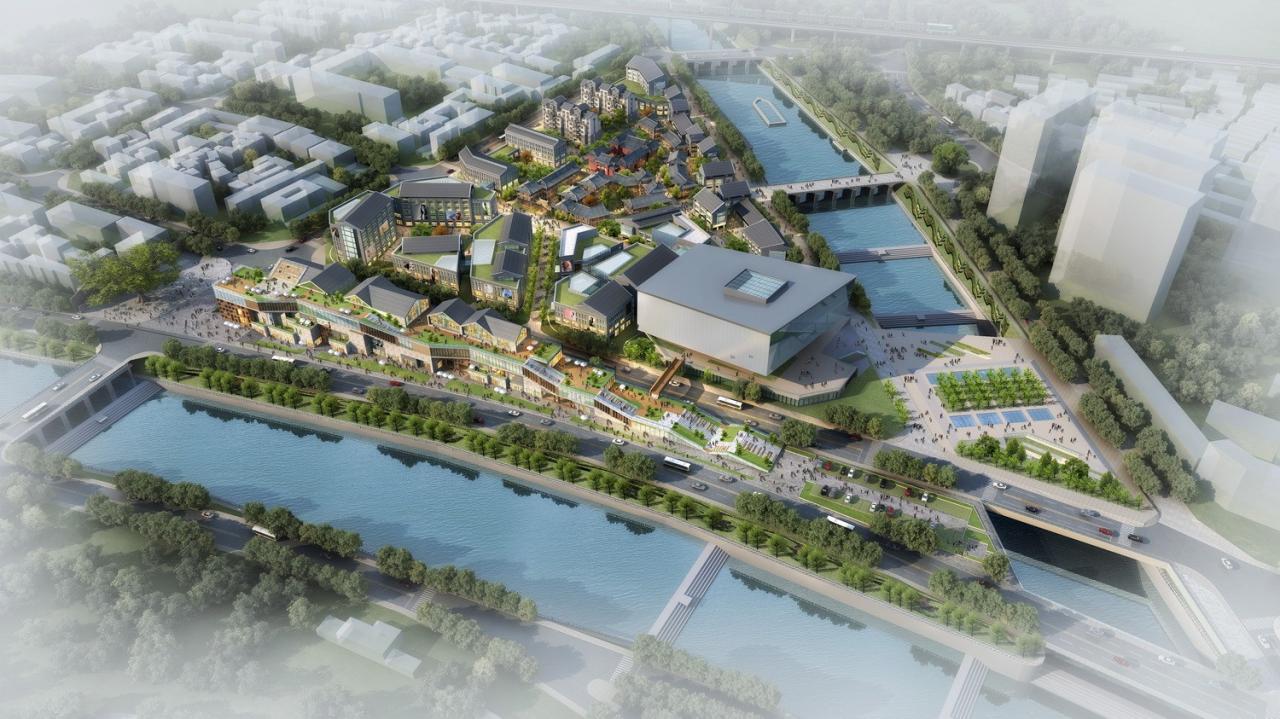 BIM建筑|古典之鱼——沁水杏河商业带 / 宽建筑 & 北京城建设计发展集团 BIM建筑|古典之鱼——沁水杏河商业带 / 宽建筑 & 北京城建设计发展集团