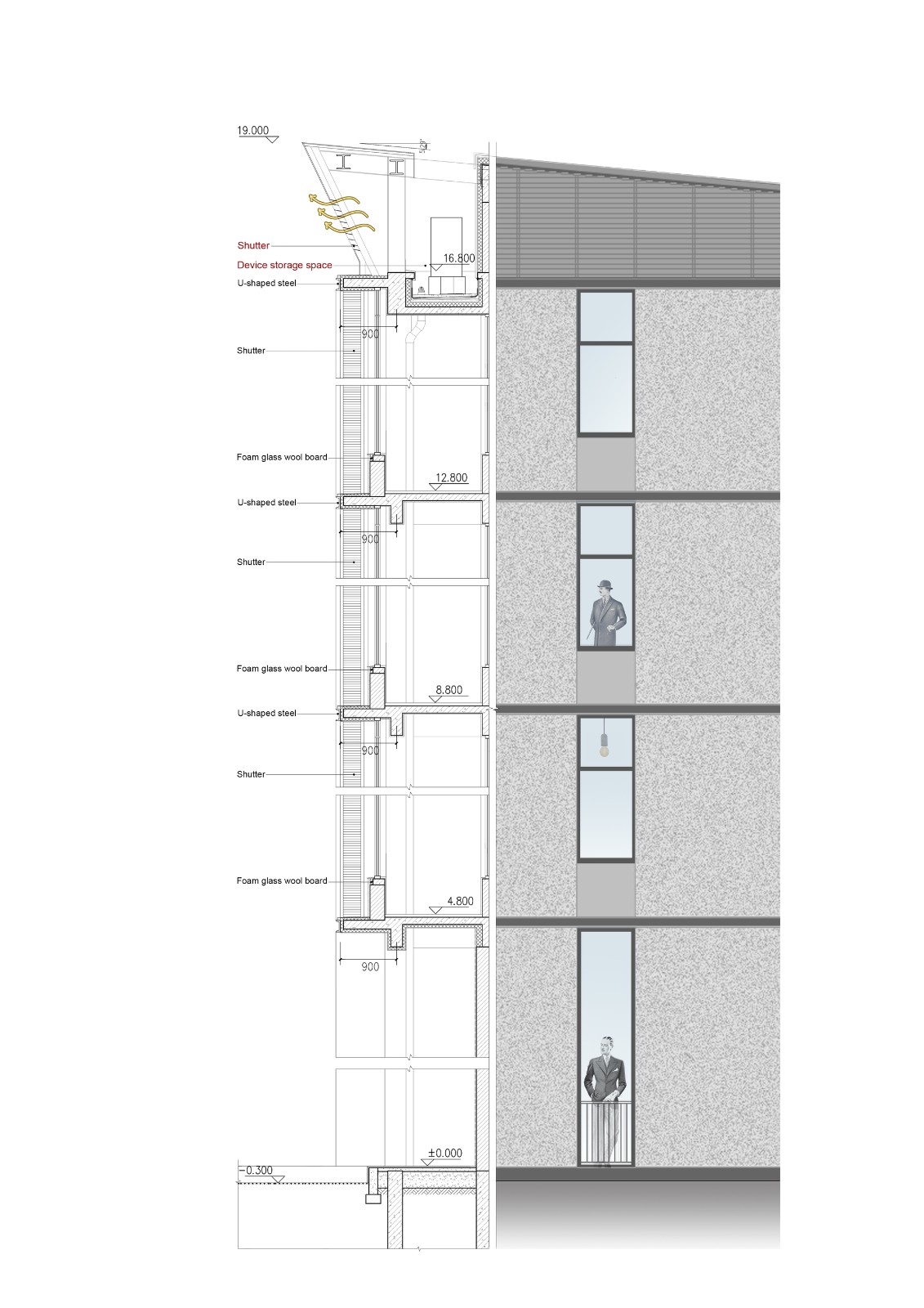 BIM建筑|郑州航空港第八安置区配套中学暨郑州第130中学 / 上海联创设计集团 BIM建筑|郑州航空港第八安置区配套中学暨郑州第130中学 / 上海联创设计集团