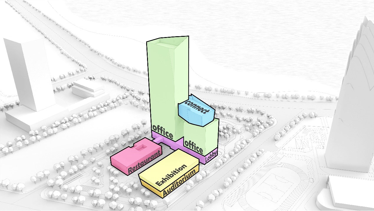 BIM建筑|巨石科技大厦 / 栖城设计 BIM建筑|巨石科技大厦 / 栖城设计