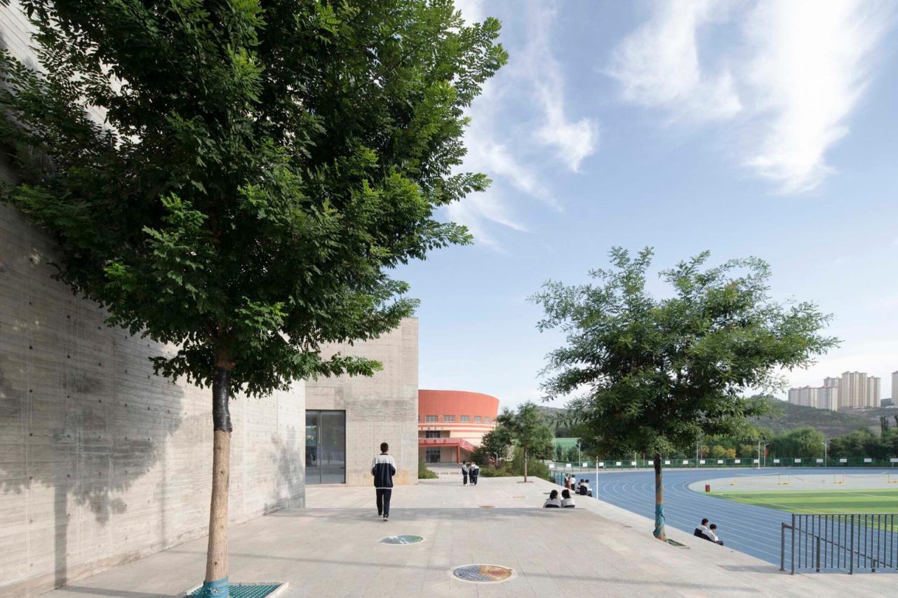 BIM建筑|友兰中学图艺综合楼 / WAU建筑事务所 BIM建筑|友兰中学图艺综合楼 / WAU建筑事务所