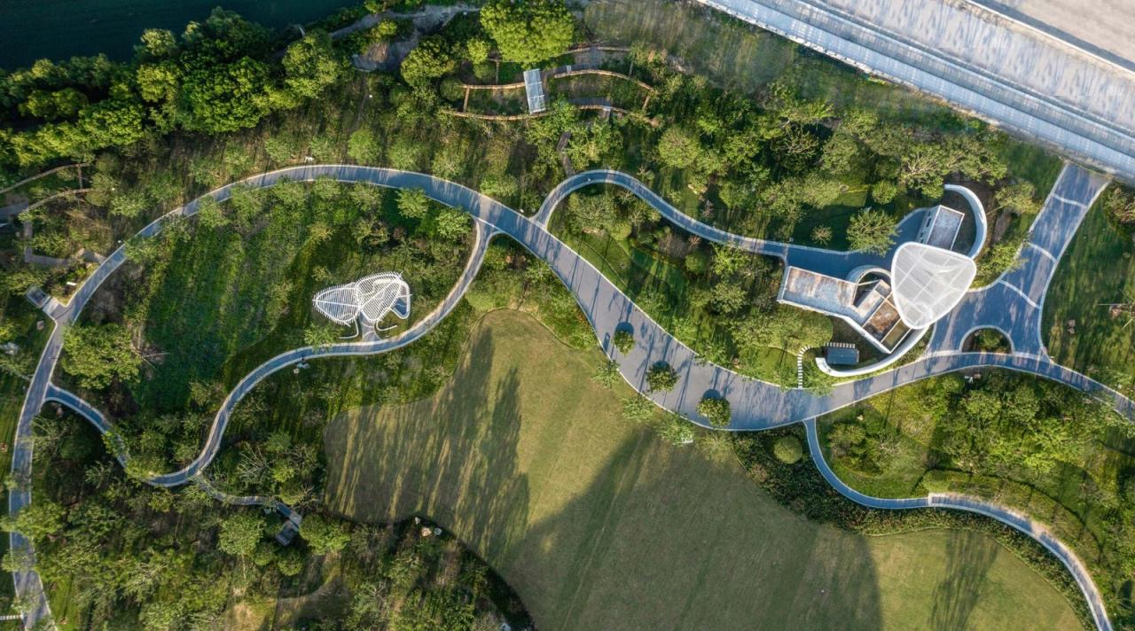 BIM建筑|杭州运河中央公园(二期)/ 浙江省建筑设计研究院 BIM建筑|杭州运河中央公园(二期)/ 浙江省建筑设计研究院