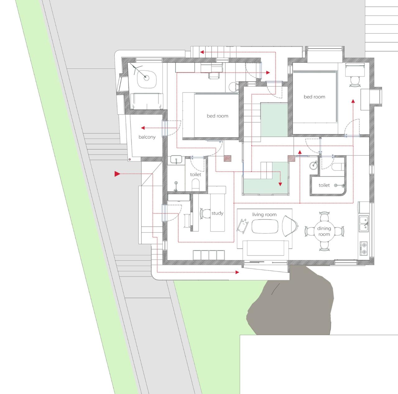 BIM建筑|姬沐苒的家 / 阿穆隆设计工作室 BIM建筑|姬沐苒的家 / 阿穆隆设计工作室