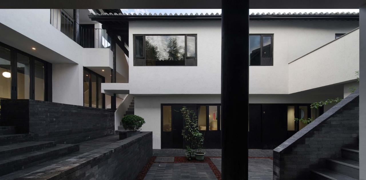 BIM建筑|腾冲叁柒廿壹院子 / 亼建筑 BIM建筑|腾冲叁柒廿壹院子 / 亼建筑