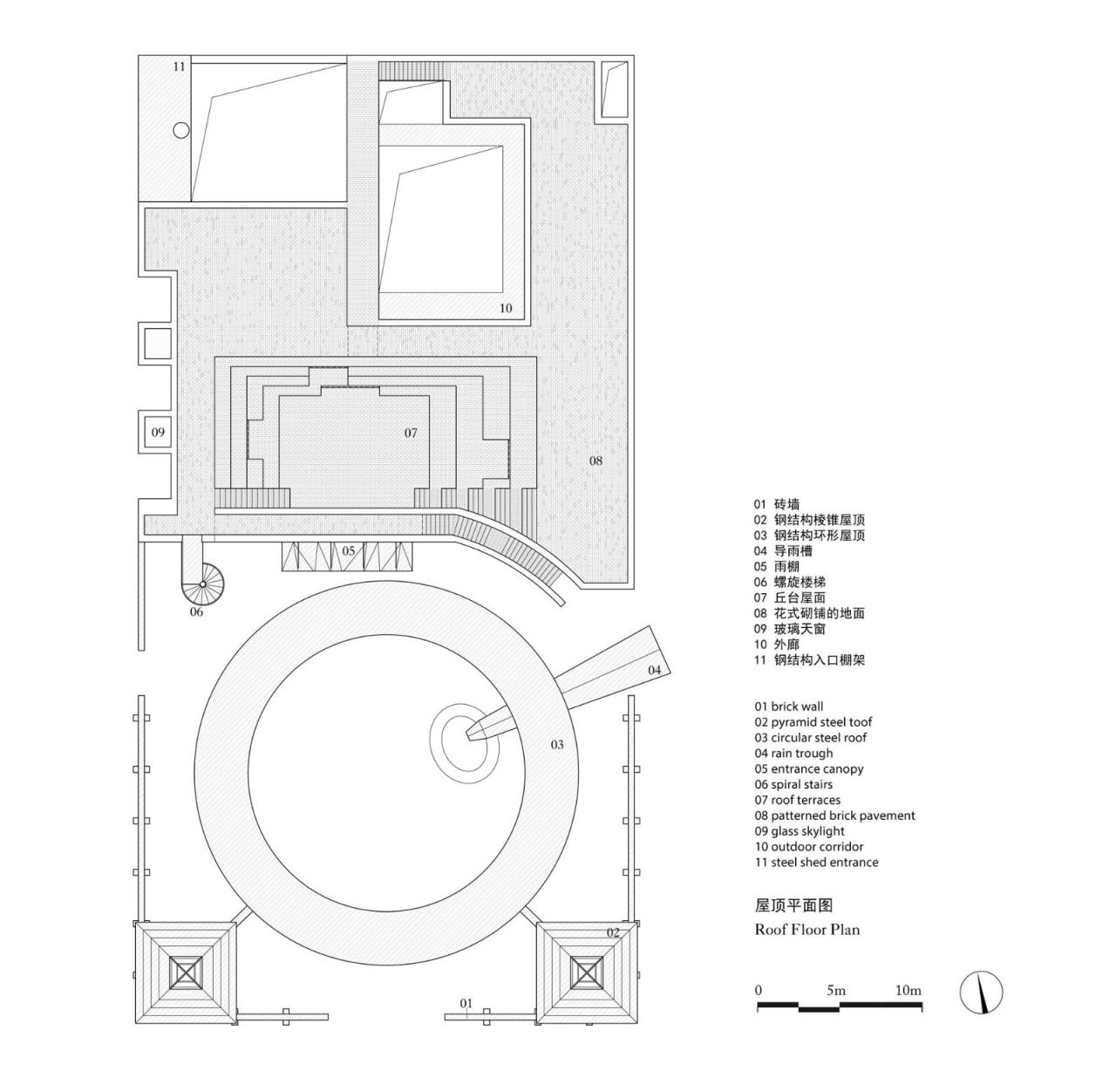 BIM建筑|云寨村社区活动中心 / 清华大学建筑设计研究院 BIM建筑|云寨村社区活动中心 / 清华大学建筑设计研究院