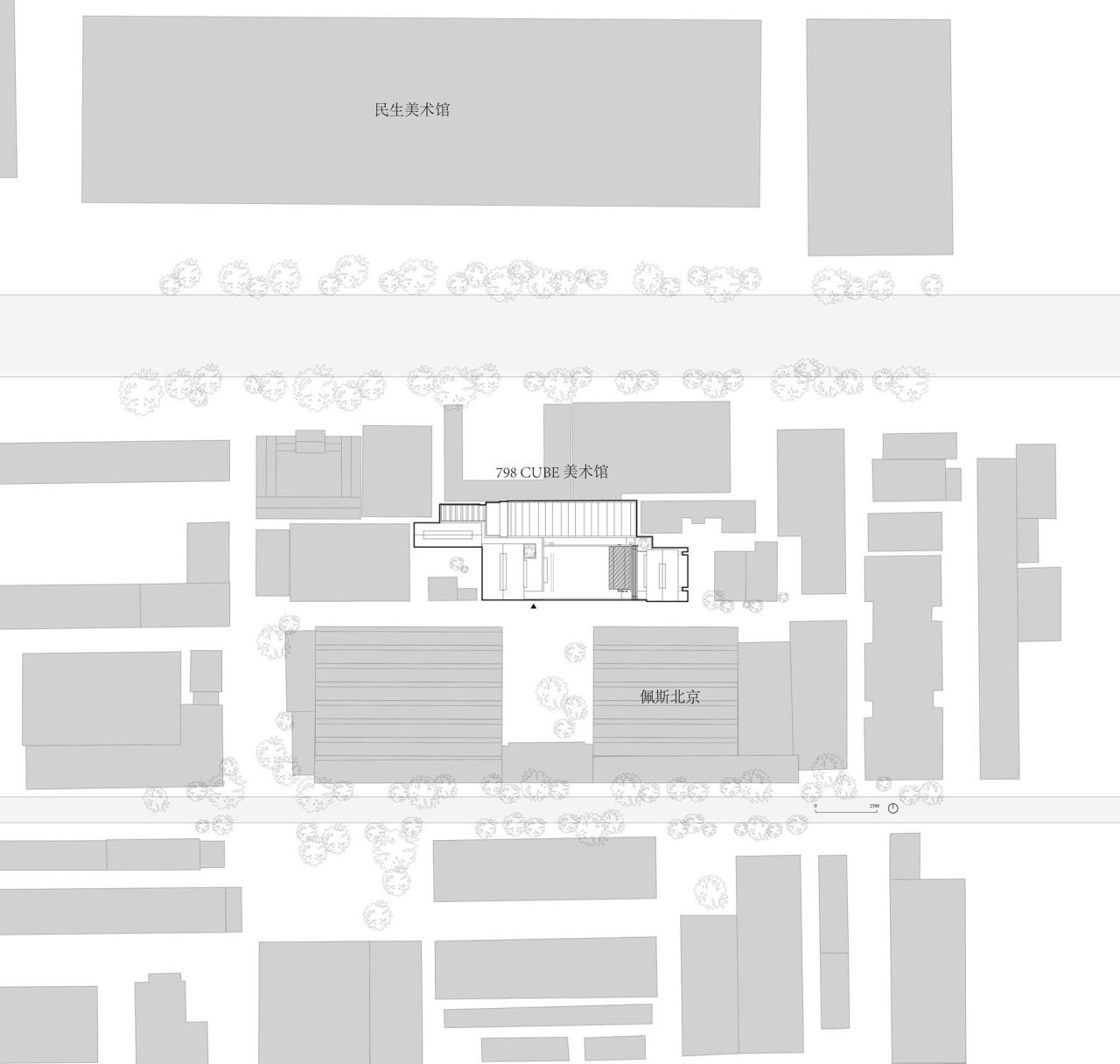 BIM建筑|798CUBE美术馆 / 朱锫建筑设计事务所 BIM建筑|798CUBE美术馆 / 朱锫建筑设计事务所
