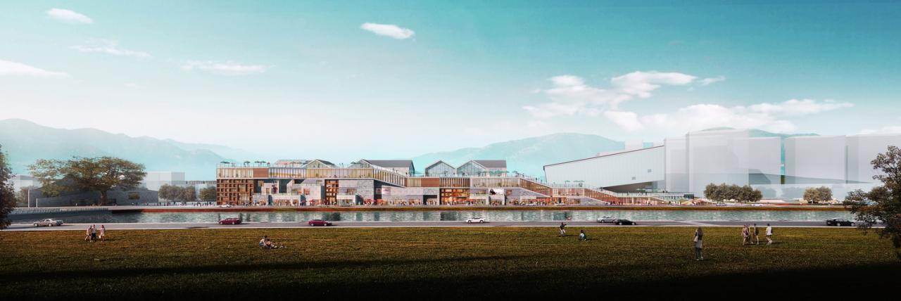 BIM建筑|古典之鱼——沁水杏河商业带 / 宽建筑 & 北京城建设计发展集团 BIM建筑|古典之鱼——沁水杏河商业带 / 宽建筑 & 北京城建设计发展集团