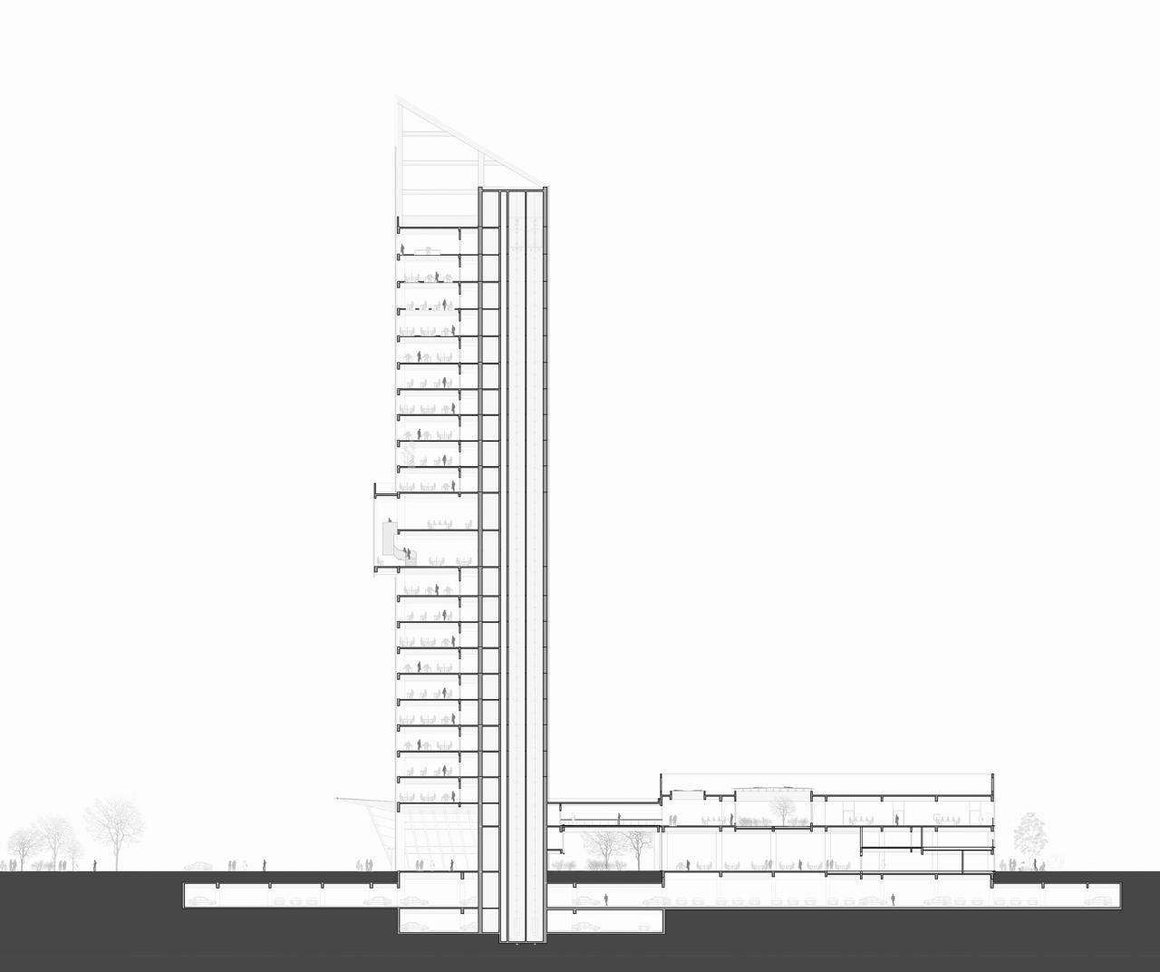BIM建筑|巨石科技大厦 / 栖城设计 BIM建筑|巨石科技大厦 / 栖城设计