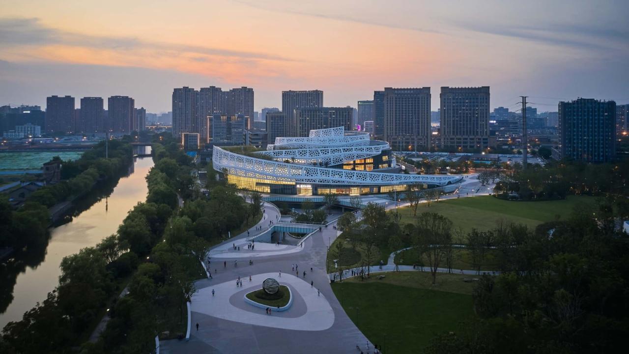 BIM建筑|杭州运河中央公园(二期)/ 浙江省建筑设计研究院 BIM建筑|杭州运河中央公园(二期)/ 浙江省建筑设计研究院