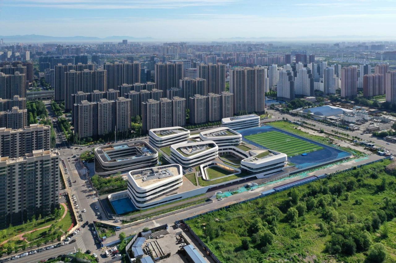 BIM建筑|清华大学附属中学广华学校 / 北京市建筑设计研究院 BIM建筑|清华大学附属中学广华学校 / 北京市建筑设计研究院