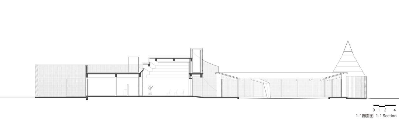 BIM建筑|云寨村社区活动中心 / 清华大学建筑设计研究院 BIM建筑|云寨村社区活动中心 / 清华大学建筑设计研究院