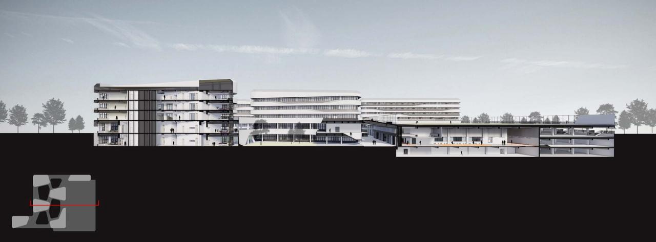 BIM建筑|清华大学附属中学广华学校 / 北京市建筑设计研究院 BIM建筑|清华大学附属中学广华学校 / 北京市建筑设计研究院