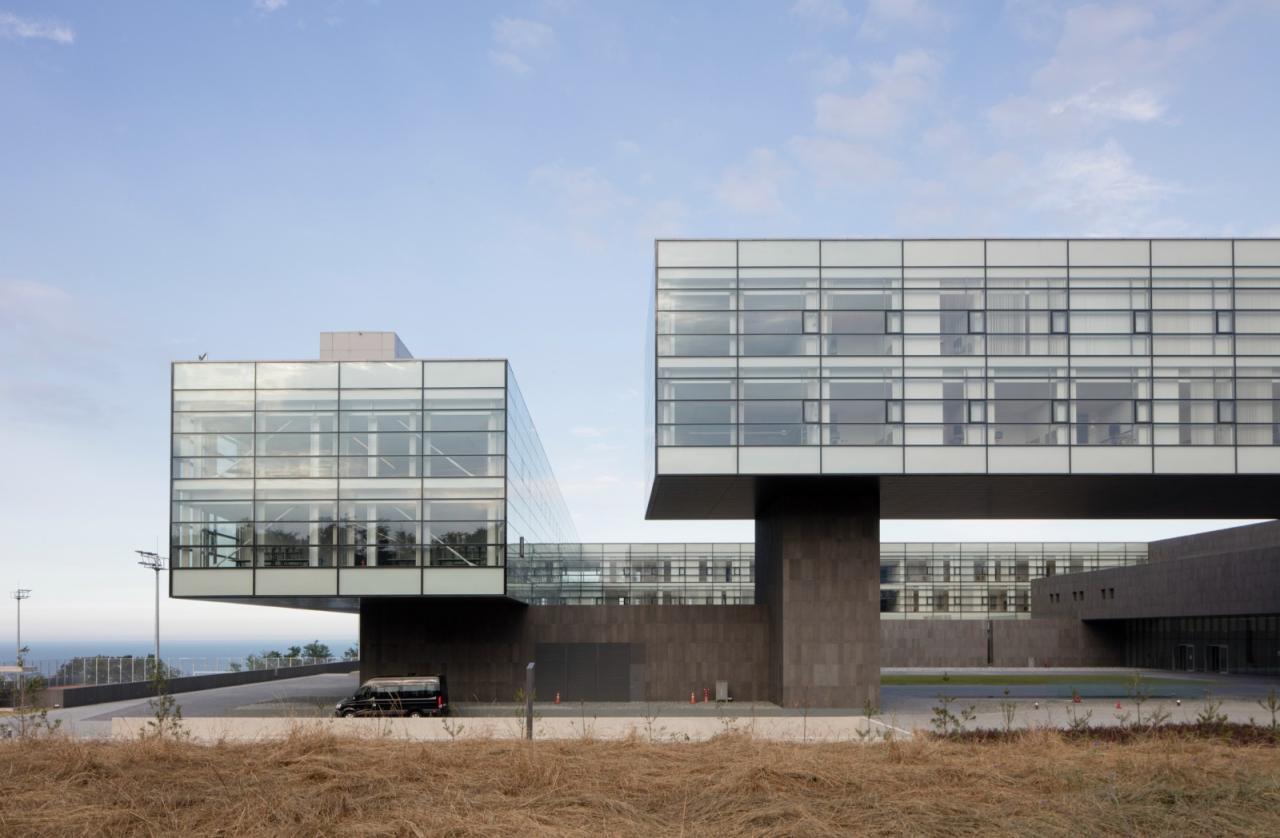BIM建筑|韩国现代集团全球合作伙伴中心+庆州大学校园区 / Hyunjun Mihn + mp_art architects BIM建筑|韩国现代集团全球合作伙伴中心+庆州大学校园区 / Hyunjun Mihn + mp_art architects
