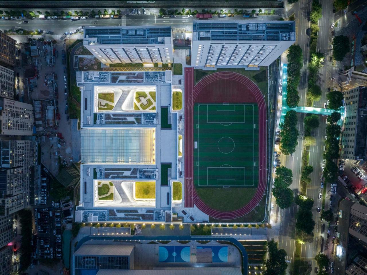 BIM建筑|深圳市红山中学 / 华阳国际设计 BIM建筑|深圳市红山中学 / 华阳国际设计