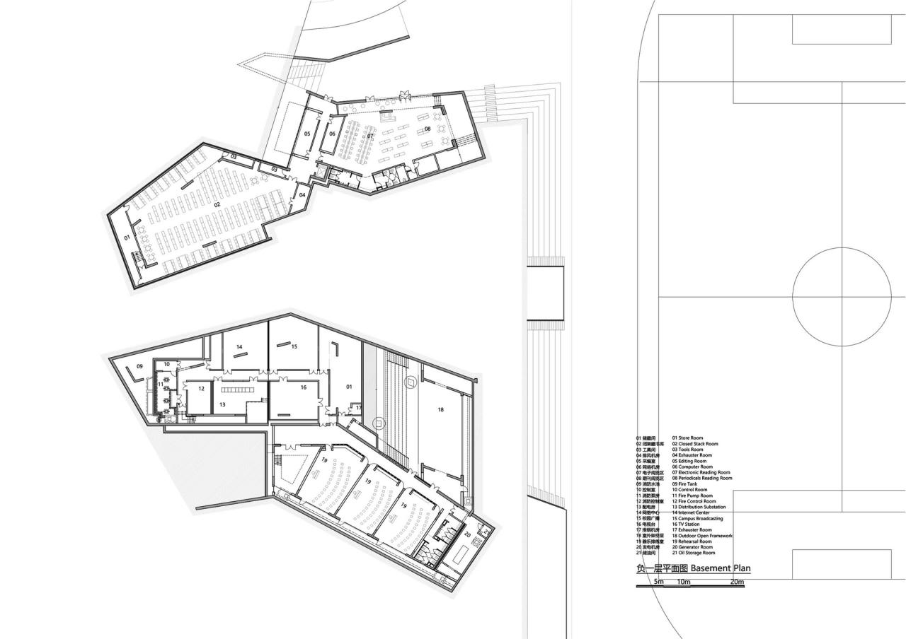 BIM建筑|友兰中学图艺综合楼 / WAU建筑事务所 BIM建筑|友兰中学图艺综合楼 / WAU建筑事务所