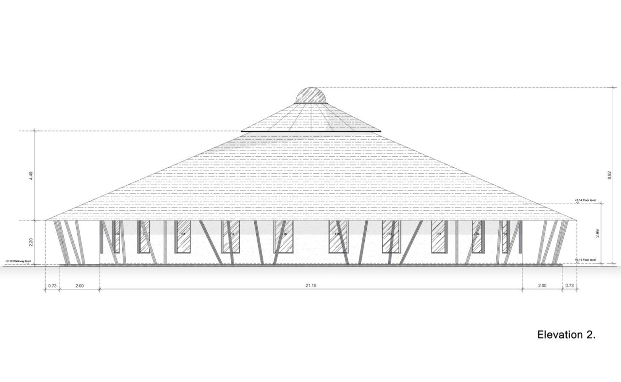 BIM建筑|竹结构建筑,Panyaden 中学图书馆 / Chiangmai Life Architects BIM建筑|竹结构建筑,Panyaden 中学图书馆 / Chiangmai Life Architects
